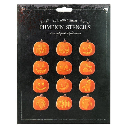 Evil and Cursed Pumpkin Stencils – Carve Out Your Nightmares
