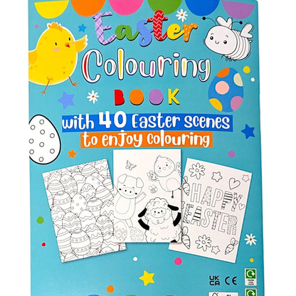 Easter Activity Pack With Books for Kids – Colouring, Dot-to-Dot, Puzzles, Stick