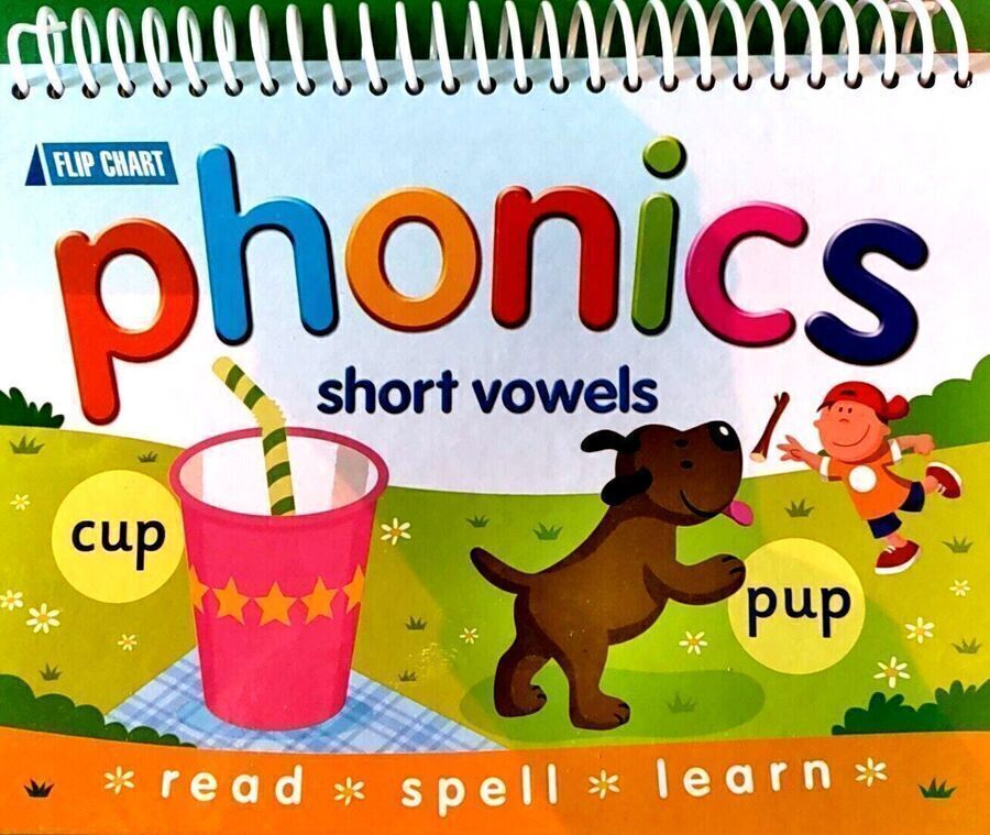 3x Phonics & Spelling Books - Word Families, Short Words & 3 Letter Words