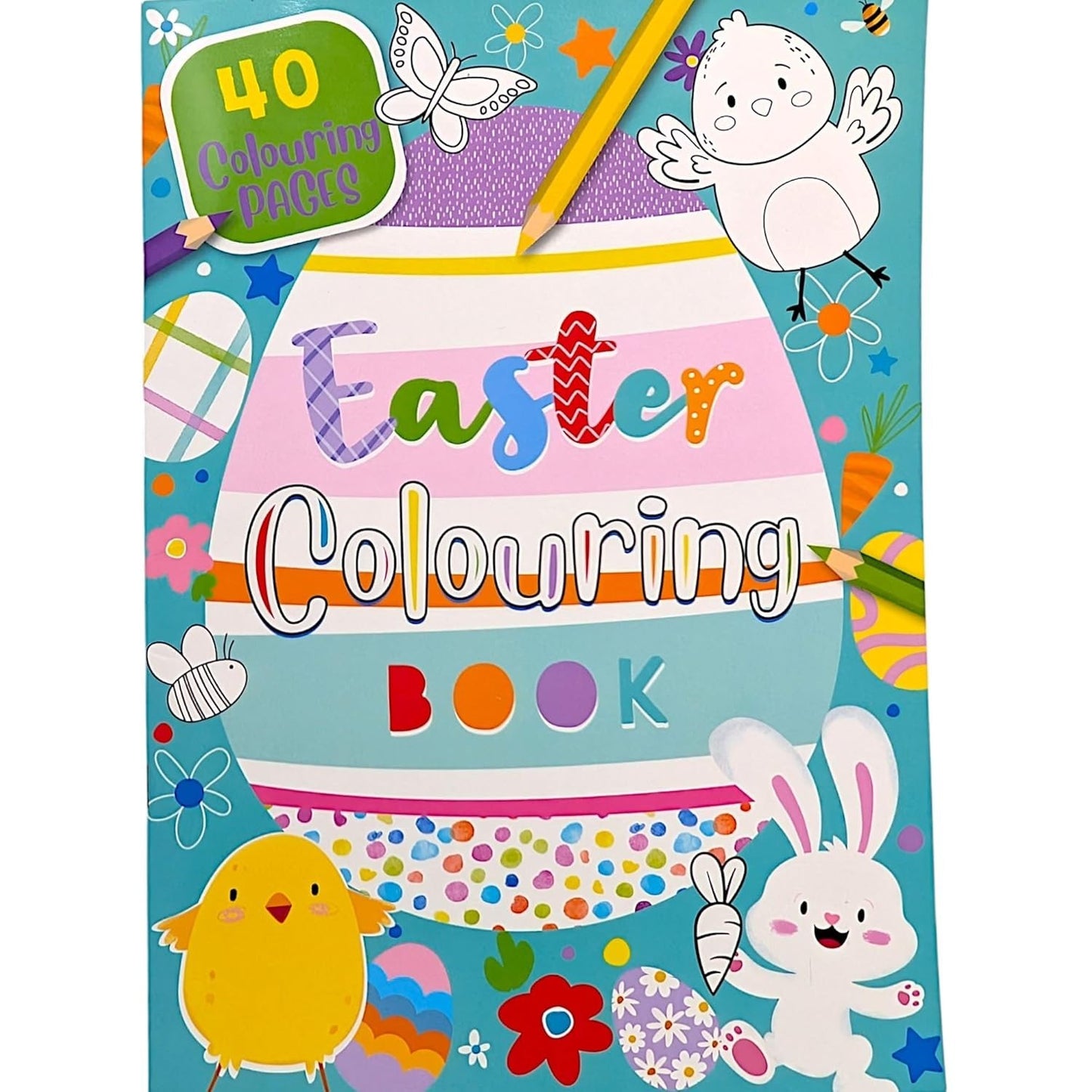 Easter Activity Pack With Books for Kids – Colouring, Dot-to-Dot, Puzzles, Stick