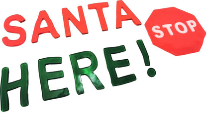 Christmas Gel Window Stickers - Many Designs To Choose From