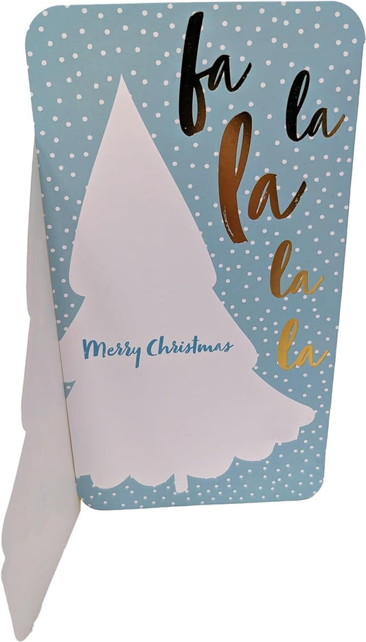 🎄 12 Christmas Money Wallets with Envelopes – 4 Festive Designs (Santa, Reindeer, Tree & Penguin) – Fits Cash, Gift Cards & Vouchers (16 × 9 cm)