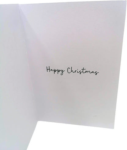 10 Colour Your Own Christmas Cards with Envelopes – Fun DIY Festive Greeting Card Set for All Ages – A6 Size