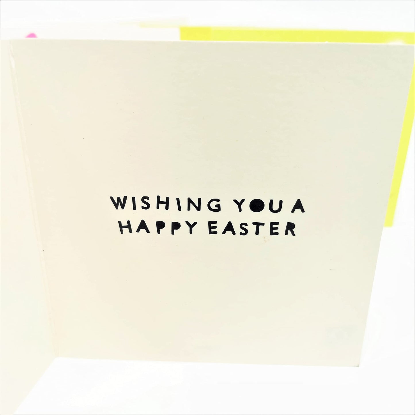 Set of 8 Easter Cards with Envelopes – Cute Happy Easter Greeting Cards – Two Adorable Designs with Bunny & Chicks – 12x12cm – Premium Quality 210 GSM – Perfect for Kids & Adults