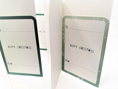 Christmas Money Wallet & Envelope, Forest Frost - Pack of 4