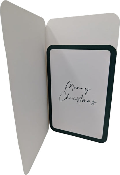 4 Glamorous Gold Foil Christmas Money Wallets with White Envelopes – Elegant Holders for Cash, Gift Cards & Vouchers (16 × 9 cm)