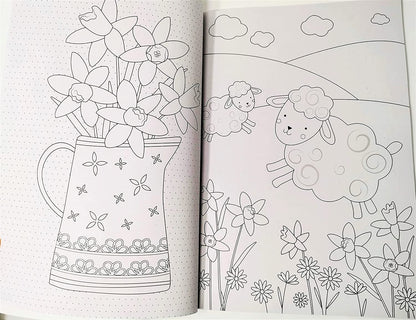 Set of 3 Easter Activity & Colouring Books for Kids – Includes Stickers, Puzzles, Crafts & Games – Fun & Educational Easter Gift – FSC Certified & Eco-Friendly