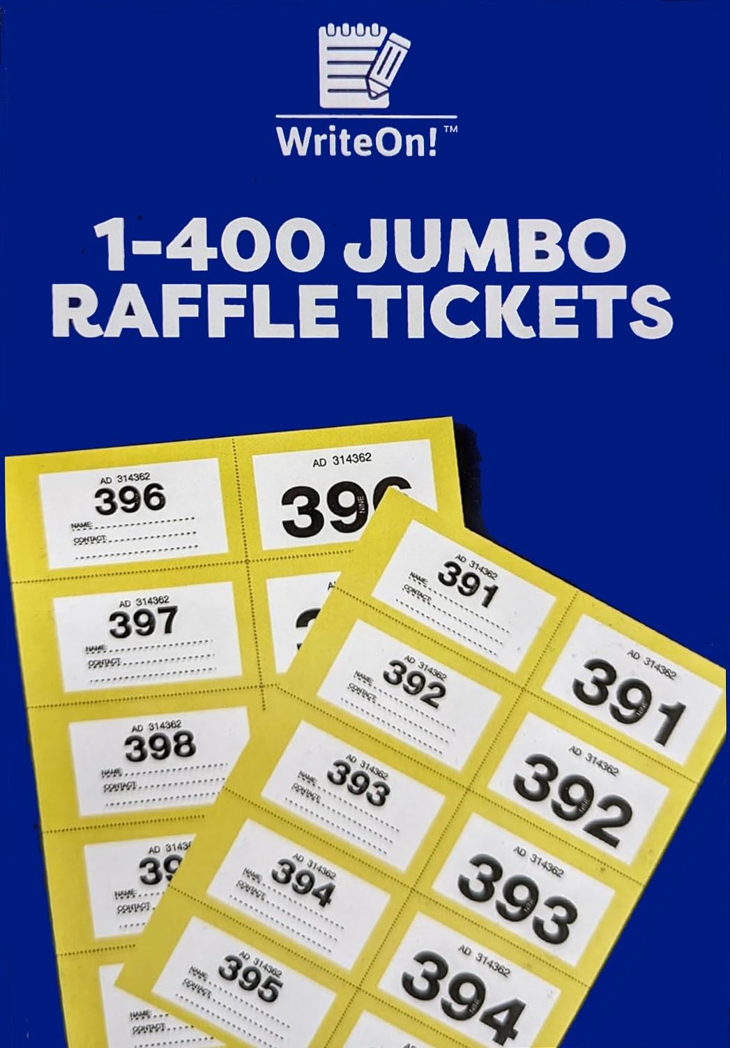 Jumbo Yellow Raffle