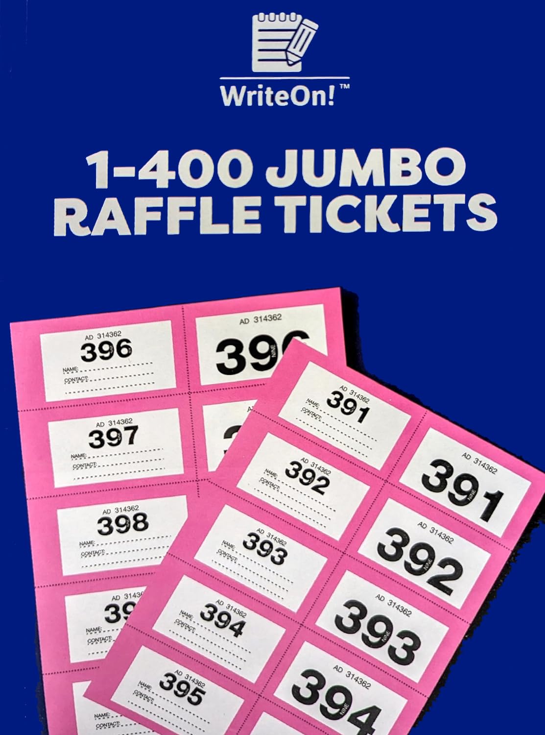 Jumbo Pink Raffle