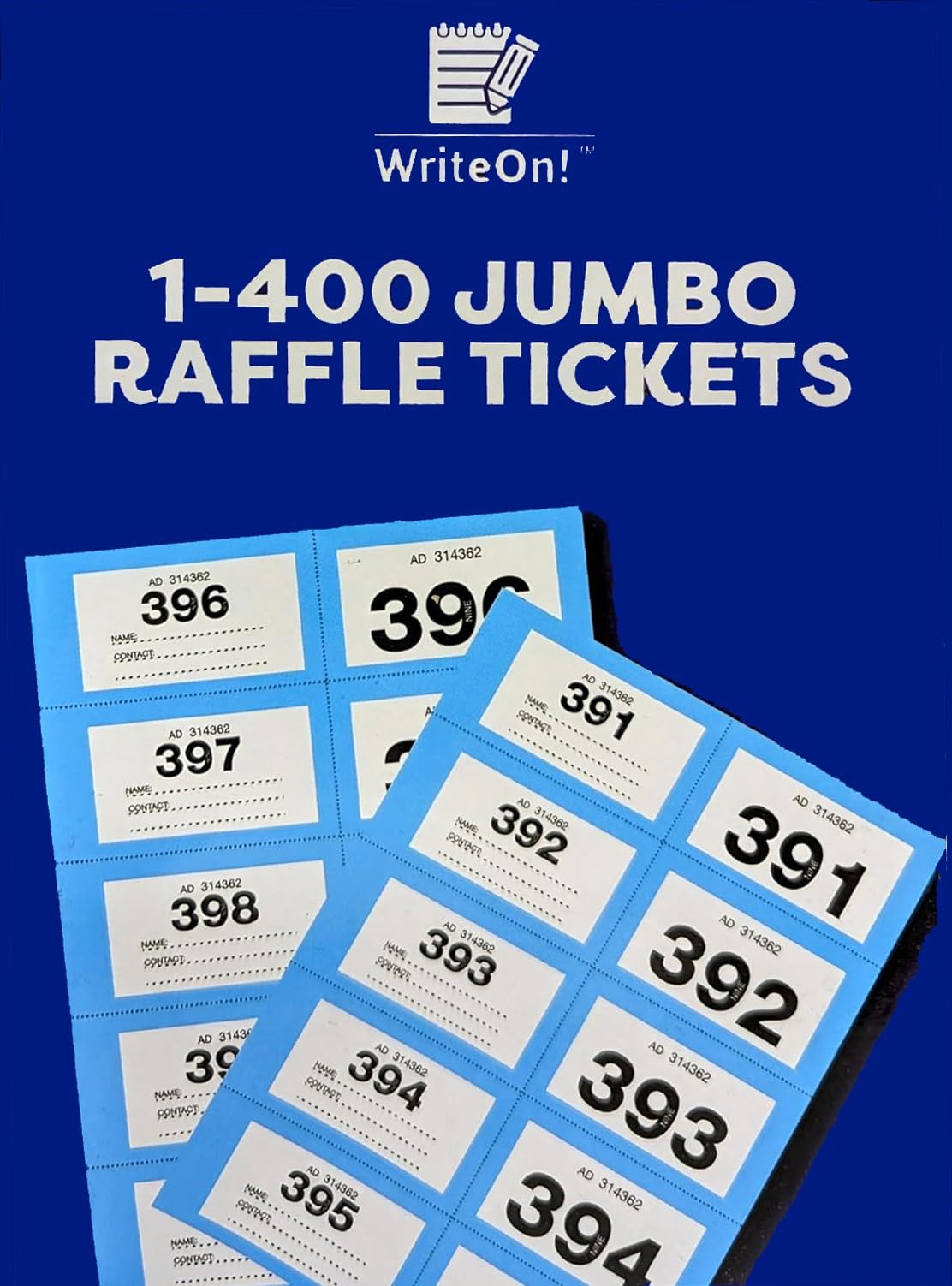 Jumbo Blue Raffle
