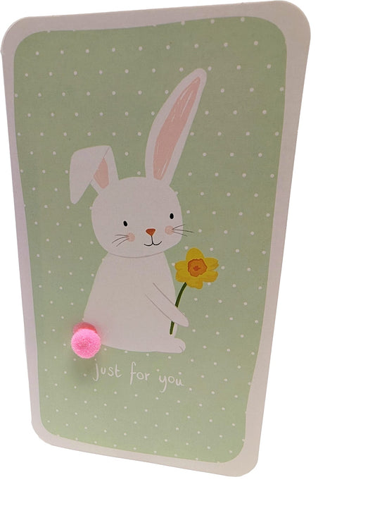YLAB Easter Money Wallet with Envelope, Bunny Design - Material: Card