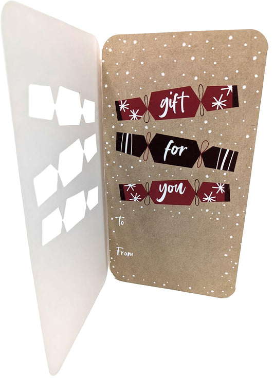 🎄 4 Christmas Money Wallets with Envelopes – Red & Kraft Designs – Fits Cash, Gift Cards & Vouchers (16 × 9 cm)
