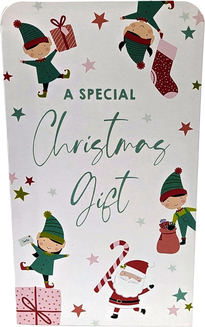 8x Single Wallet 3 Elf & Santa