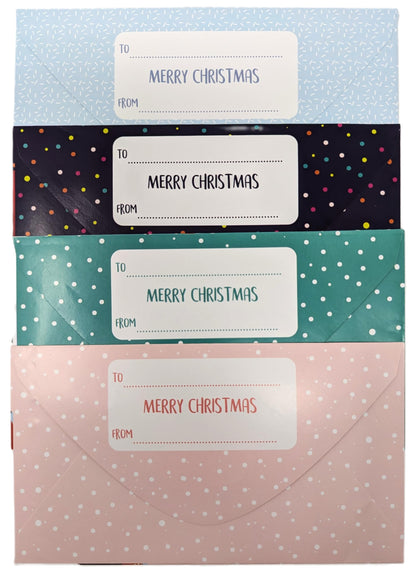 🎄 8 Christmas Money Envelopes – Santa, Reindeer, Penguin & Snowman Designs – Cash, Voucher & Gift Card Holders (16 × 9 cm)