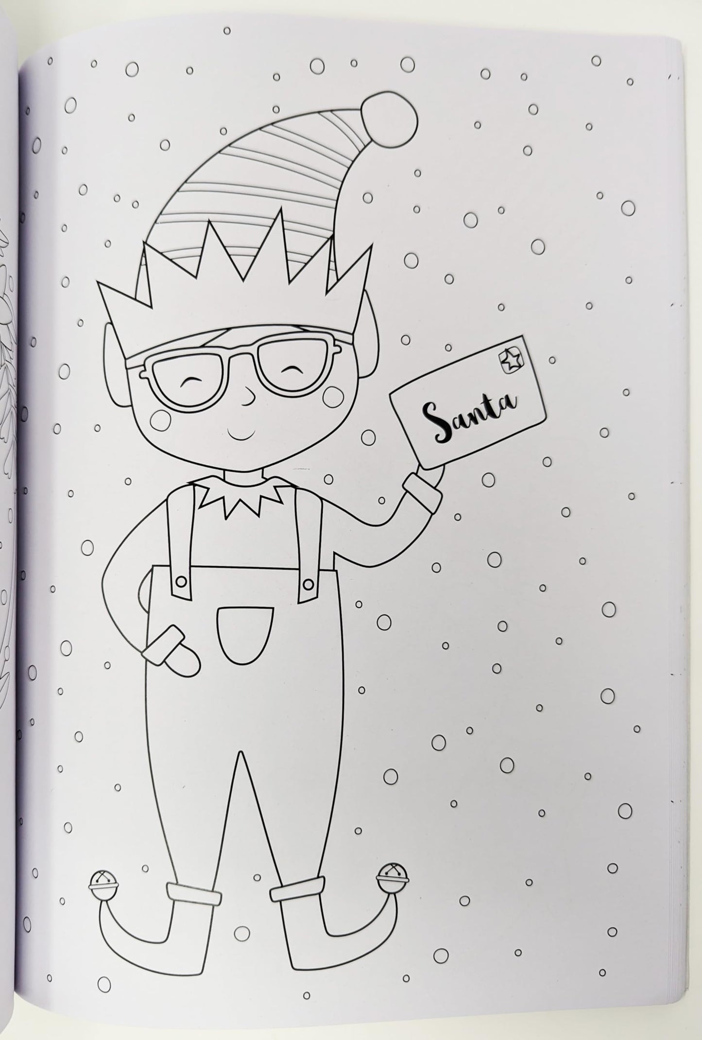 Jumbo A4 Christmas Colouring Book – 190 Festive Pages – Eco-Friendly Gift for Kids – Stocking Filler & Christmas Eve Box