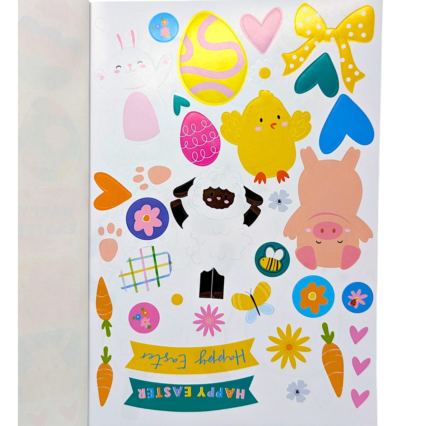 Easter Colouring & Sticker Book for Kids (A4) | 48 Pages of Fun, Bonus Easter Stickers, Eco-Friendly FSC Certified Paper, Perfect for Holiday Activities & Easter Gifts