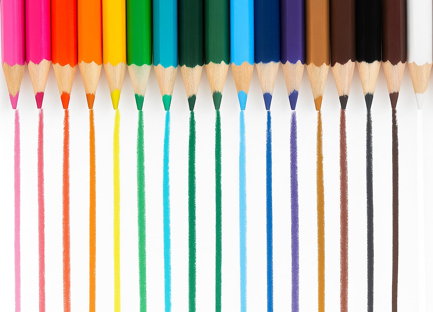20 Full-Size Colouring Pencils – Pre-Sharpened – Vibrant & Blendable – 6.75" - You Love a Bargain