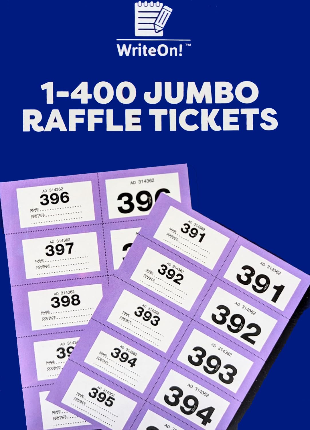 Jumbo Purple Raffle
