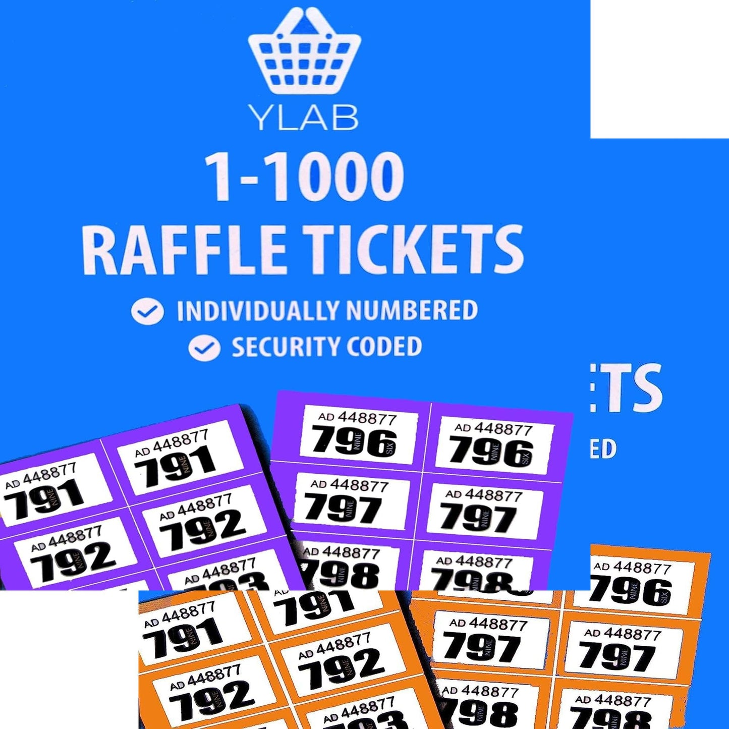 MF Orange & Purple Raffle 8001