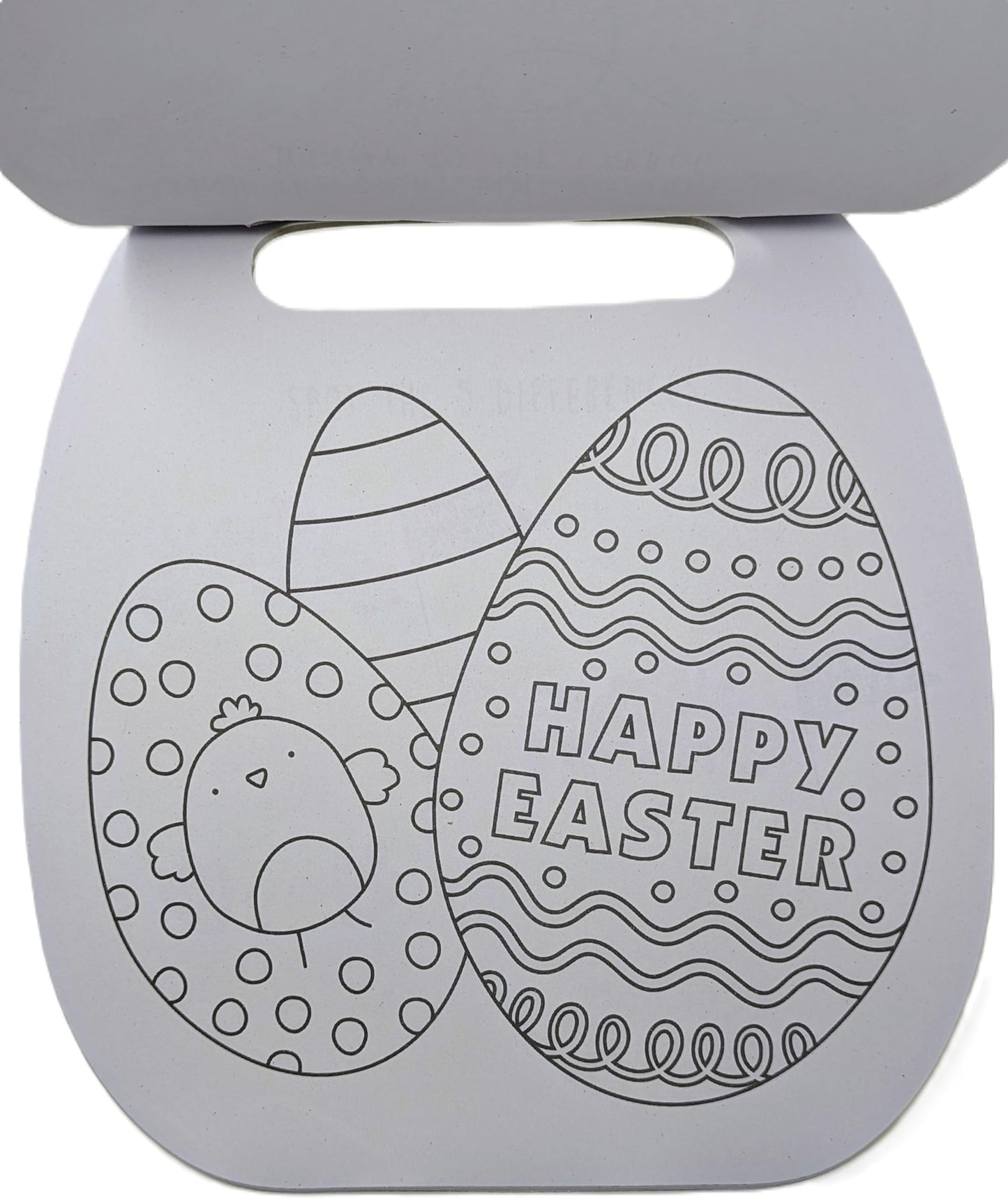 Easter Colouring Book for Kids – Fun Activity Book with Stickers & Puzzles – 15 Colouring Pages, 15 Activities, 54 Stickers – Carry Handle for Travel – Easter Gifts for Boys & Girls