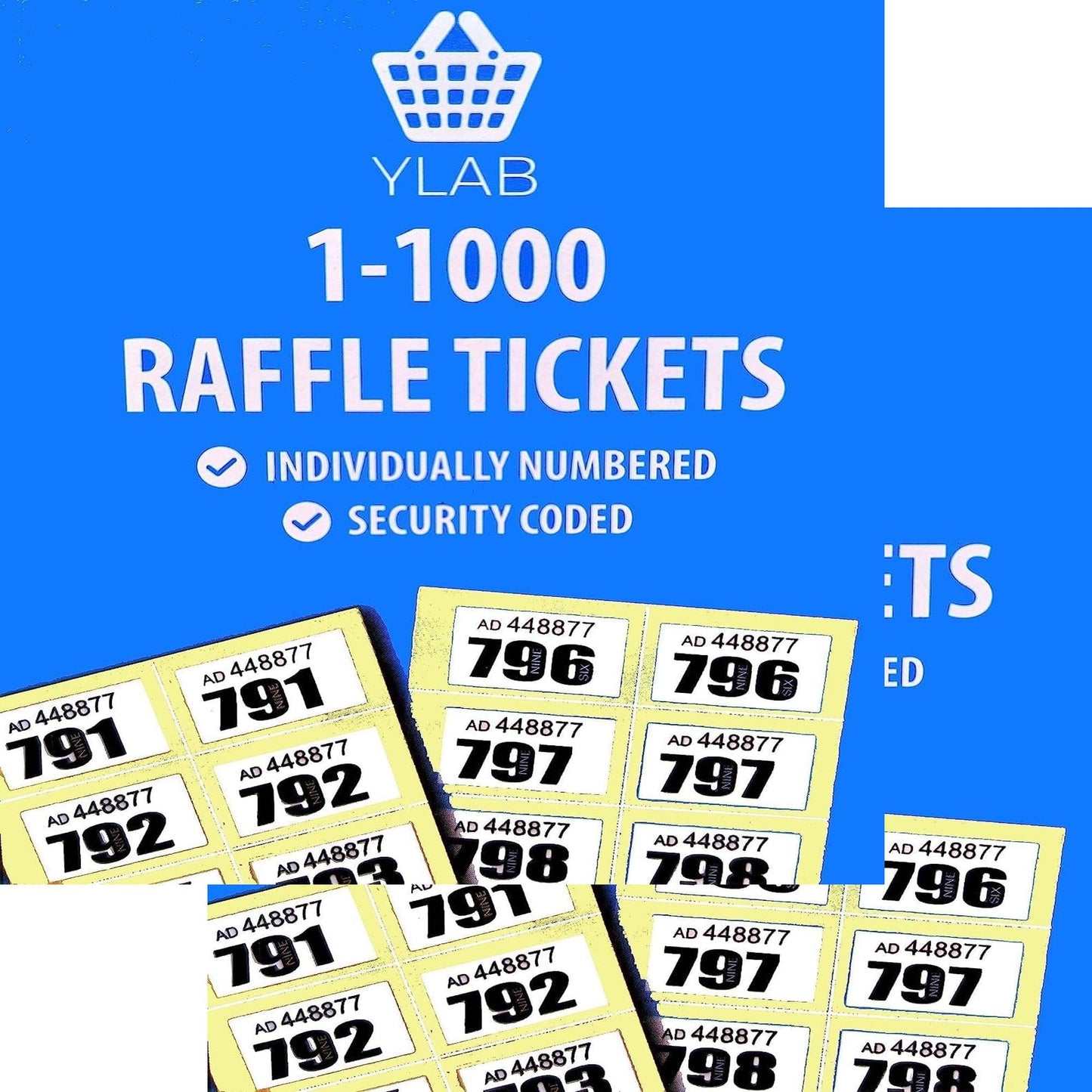 2x Yellow Raffle 8001