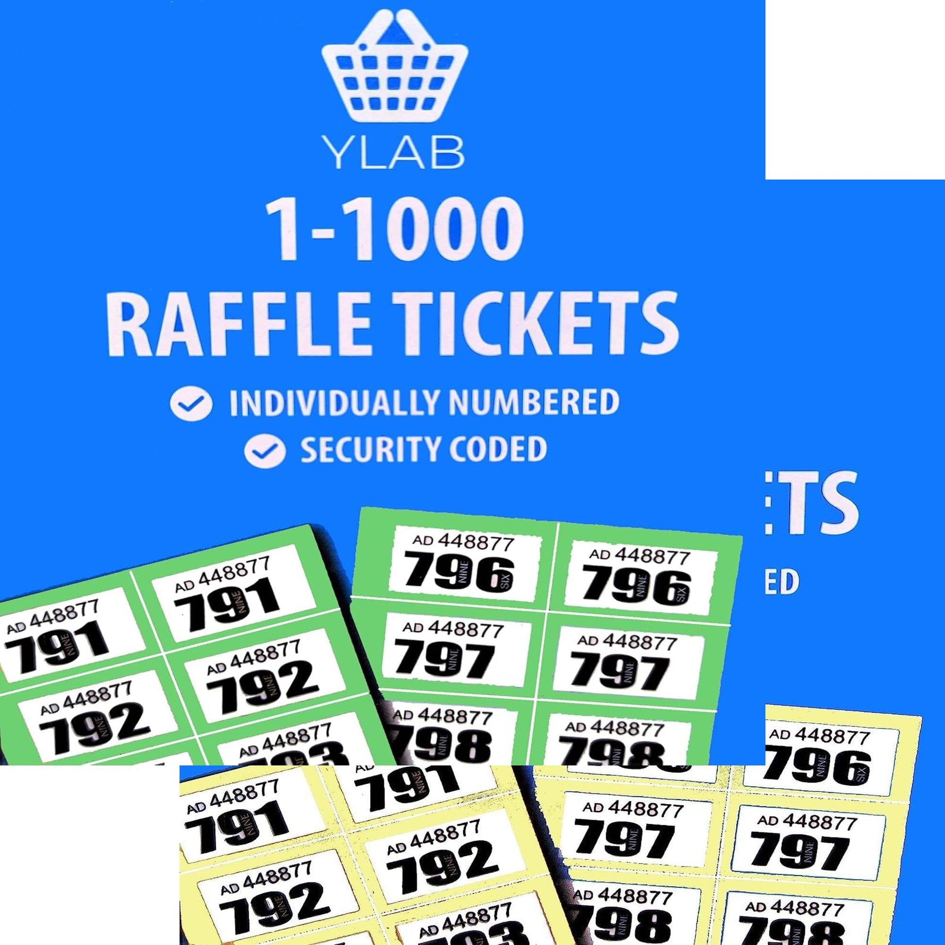 MF Yellow & Green Raffle 8001