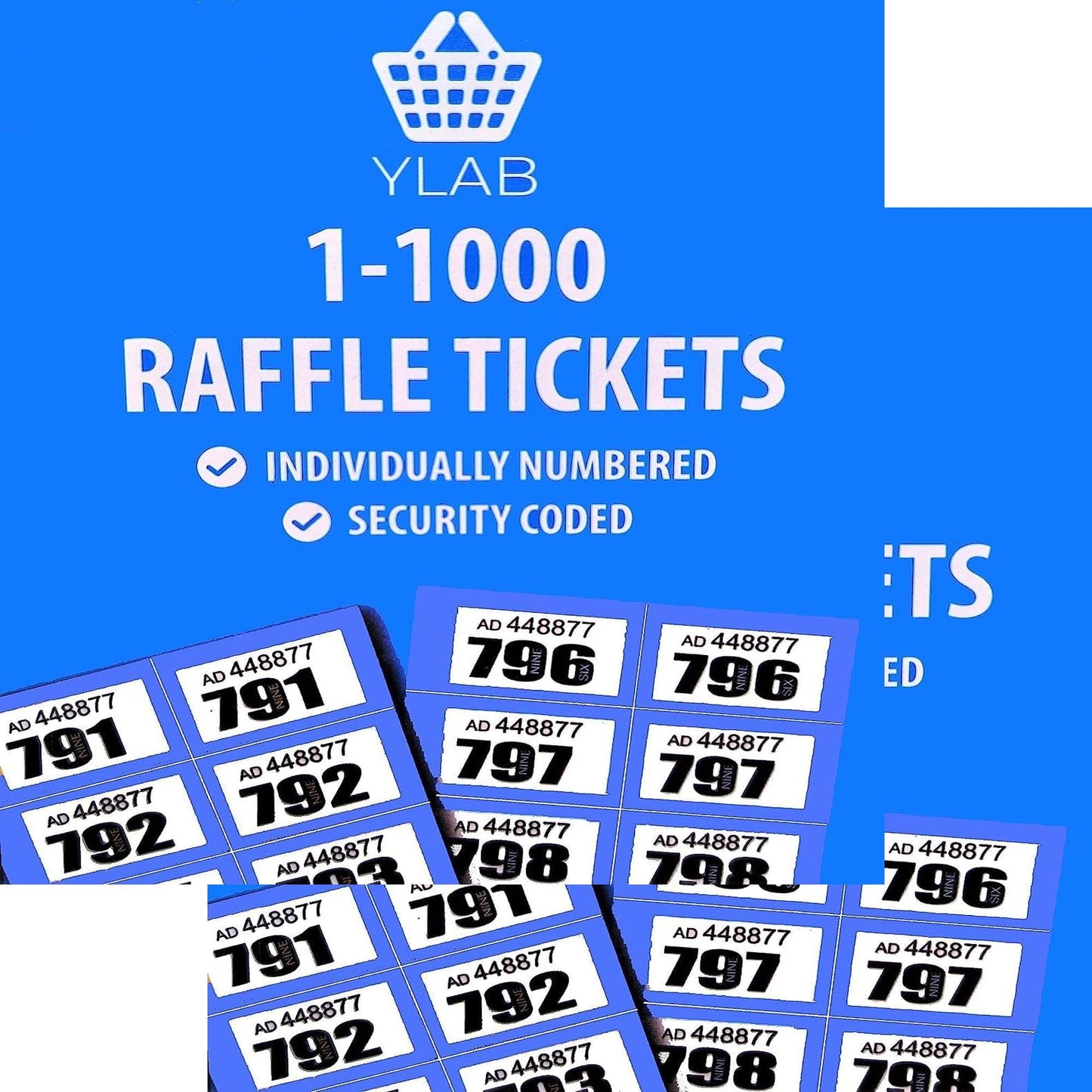 2x Blue Raffle 8001