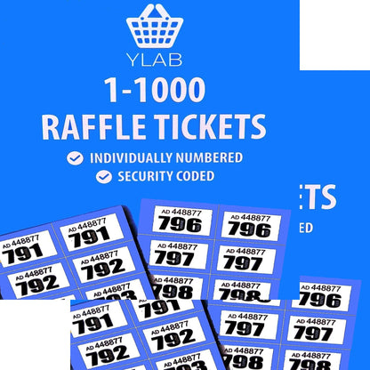2x Blue Raffle 8001