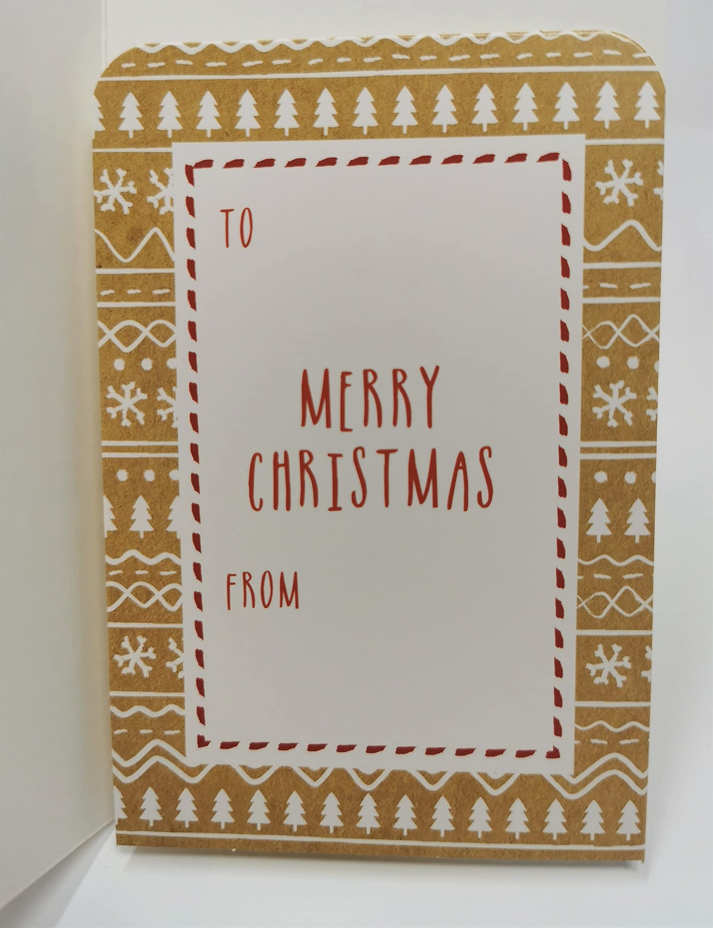 4-Pack 3D Christmas Money Wallets with Red Envelopes – Kraft & Red Foil Designs – Holds Cash, Gift Cards & Vouchers – 16 x 9 cm