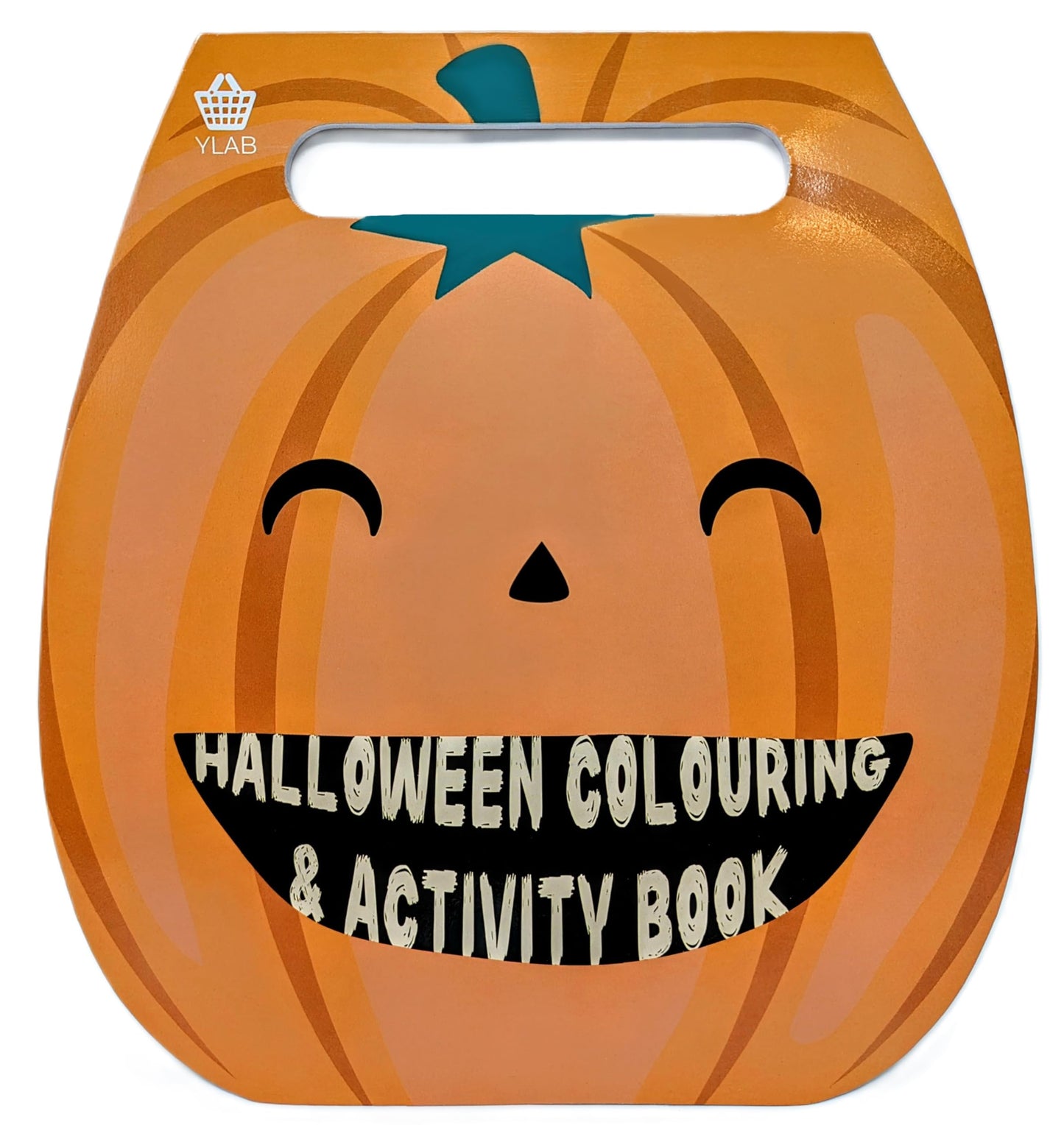 2-Pack Pumpkin Halloween Colouring & Activity Books – 30 Pages Each + Stickers – Mazes, Puzzles & Colouring Fun