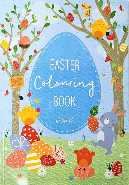 Set of 3 Easter Activity & Colouring Books for Kids – Includes Stickers, Puzzles, Crafts & Games – Fun & Educational Easter Gift – FSC Certified & Eco-Friendly