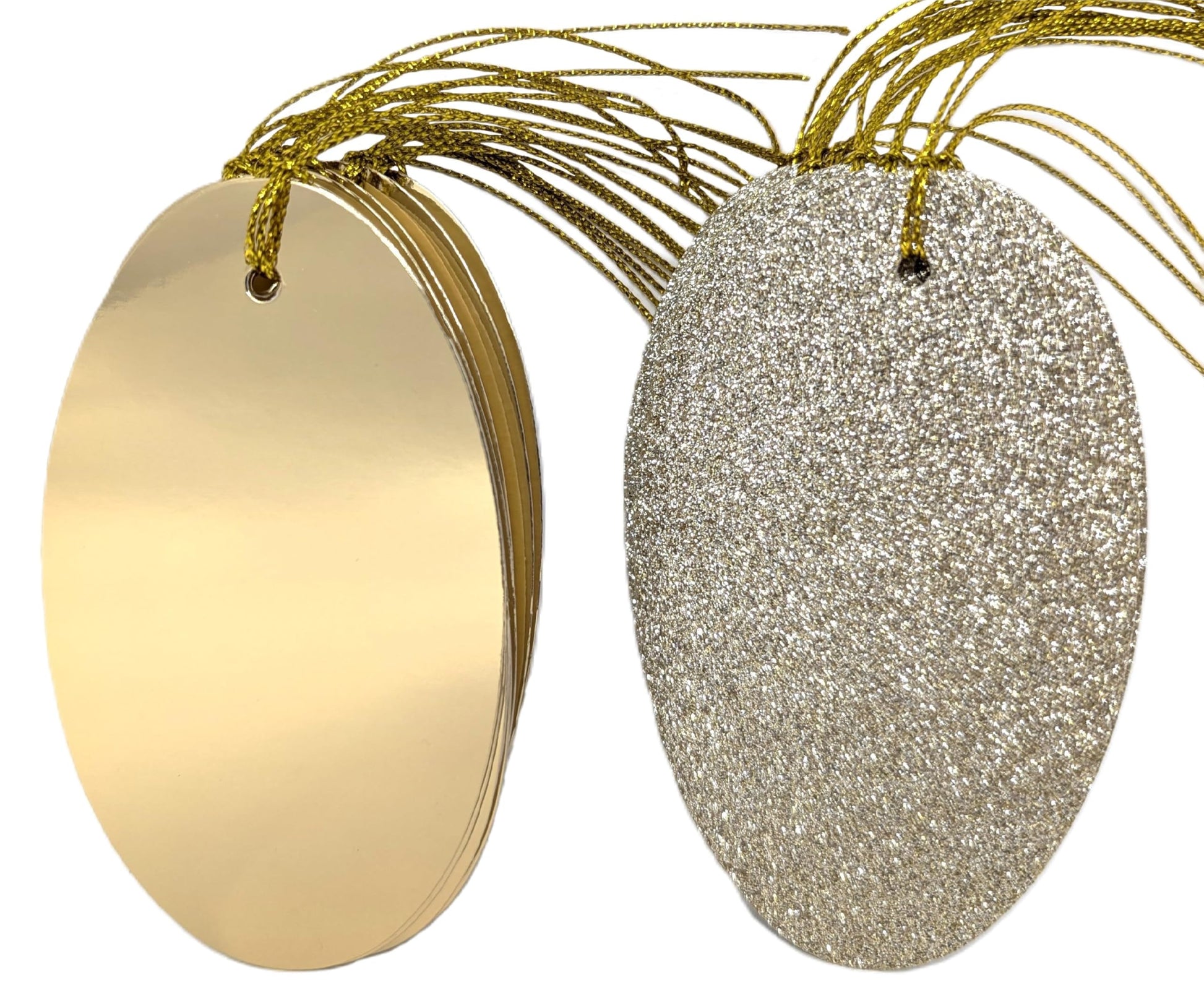2x HH\/24040 Gold Oval Tag
