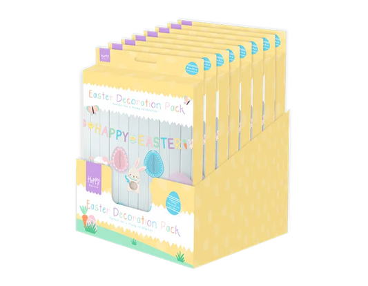 Easter Decoration Pack – Bunting & Honeycomb Decorations for Parties