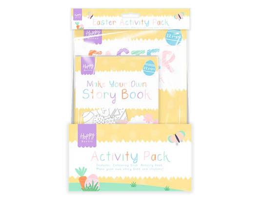 Easter Activity Pack – Colouring, Puzzles & Stickers for Children