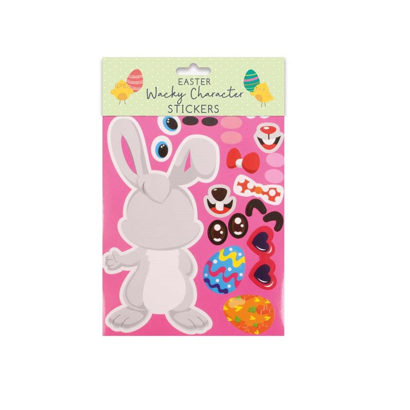 Easter Wacky Character Stickers – Create Your Own Mix & Match Easter Characters
