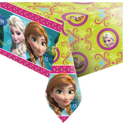 Frozen Birthday Party Pack - Anna & Elsa Table Cover, 36 Invites + 36 Party Bags